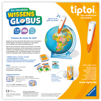Interaktívny glóbus vedomostí Ravensburger tiptoi 00107 – od 7 rokov, 1 – 4 hráči 3