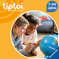 Interaktívny glóbus vedomostí Ravensburger tiptoi 00107 – od 7 rokov, 1 – 4 hráči 6