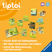 Ravensburger tiptoi 00108 Alle Meine Tierkinder Vzdelávacia spoločenská hra od 2 rokov – Interaktívna náučná hra pre najmenších, darček k narodeninám 6