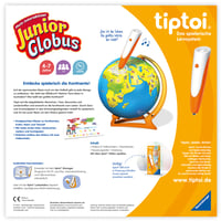 Glob interactiv pentru copii Ravensburger tiptoi 00115 – diametru 23 cm, cu suport rotativ, începând de la 4 ani 3