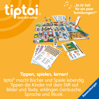 Interaktívna spoločenská hra Ravensburger tiptoi 00123 Hráme sa na školu pre deti od 5 rokov, pre 1-4 hráčov, s celým školským dňom 5