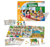 Interaktívna spoločenská hra Ravensburger tiptoi 00123 Hráme sa na školu pre deti od 5 rokov, pre 1-4 hráčov, s celým školským dňom 2