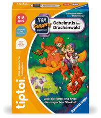 Ravensburger tiptoi 00224 Team Smart Ermittelt logická spoločenská hra pre deti – Tajomstvo dračieho lesa, od 5 rokov 1