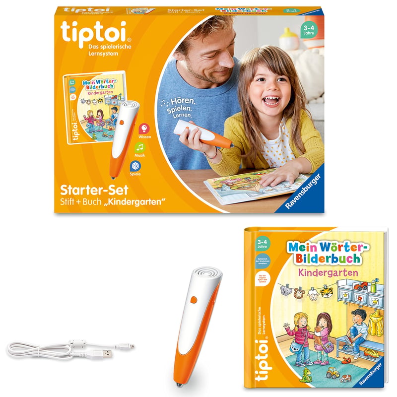 Štartovací set Ravensburger tiptoi 00113 – pero a obrázkový slovník – od 3 rokov