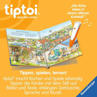 Ravensburger tiptoi štartovací set - pero a kniha Na farme - od 4 rokov 6