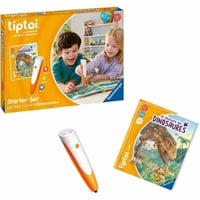 Ravensburger tiptoi Štartovacia sada – Interaktívne pero + Kniha Objavovanie dinosaurov – Francúzska verzia – Elektronická vzdelávacia hra bez obrazovky 2