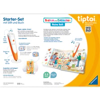 Ravensburger tiptoi Štartovacia sada 00112 pero a obrázková kniha Hľadaj a objavuj Môj svet interaktívna vzdelávacia hra od 2 rokov 2