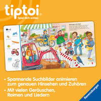 Ravensburger tiptoi Štartovacia sada 00112 pero a obrázková kniha Hľadaj a objavuj Môj svet interaktívna vzdelávacia hra od 2 rokov 5