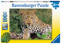 Ravensburger VIO a Leopard 100 XXL dielikové puzzle pre deti od 6 rokov - 13345 Skladačka 1