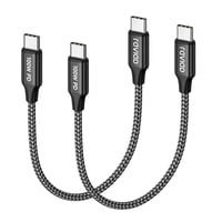 RAVIAD USB-C kábel 2db 15cm 100W gyorstöltés iPhone Samsung MacBook 1