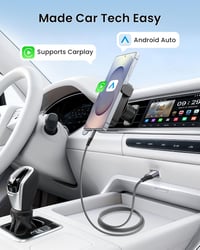 RAVIAD USB-C kábel 2db 1m nylon gyorstöltés iPhone Samsung Huawei szürke 5