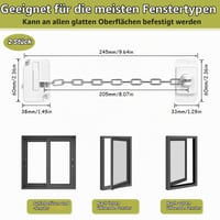 Raxfekro 2 db Gyermekbiztonsági Zár - Hűtő, Ablak, Mosógép, Szekrény, WC Zárolásához - Fúrás Nélkül Felszerelhető Biztonsági Zár 2