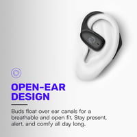 Raycon Essential Open Ear vezeték nélküli fülhallgató, 36 órás akkumulátor - fekete 3