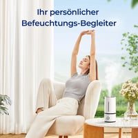 raydrop 1,7L ultrahangos párásító, csendes, kompakt, automatikus leállítás - 1.7 L, White 6