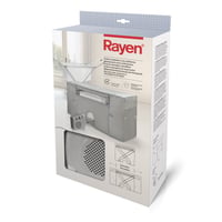 Rayen 6175 Elektromos Fűthető Ruhaszárító Huzat, Gyors és Bővíthető, Szürke, 180 x 56 x 106 cm, 2 db 6