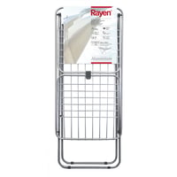 Rayen aluminijski stalak za sušenje rublja s 20 metara površine za sušenje, XXL žicama, sklopiv, 177x55x92 cm, za unutarnju i vanjsku upotrebu 1
