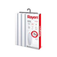 Univerzálny poťah na žehliacu dosku Rayen EasyClip, nastaviteľný, 3-vrstvový, 100% bavlna, 126 x 40 cm, bielo-modrý vzor 5