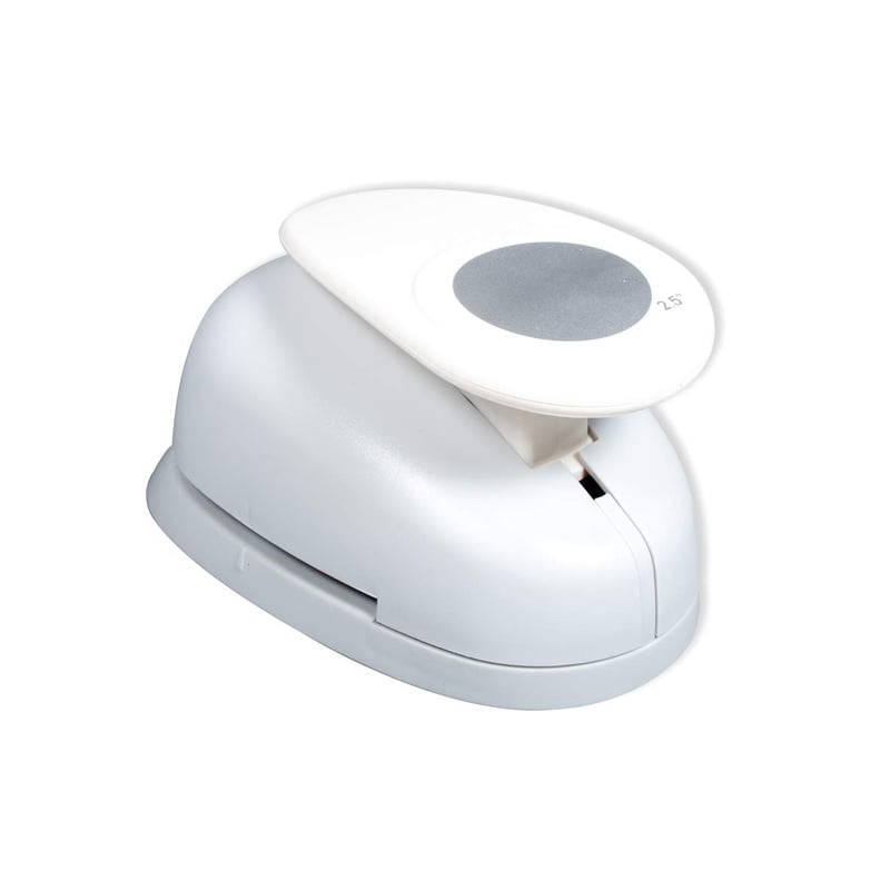 Rayher 8963900 Raznica s motívom kruhu, ø 6,35 cm, na papier a kartón do 200 g/m², priehľadná