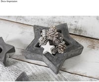 Rayher Csillag Öntőforma 21,5 cm Beton Ékszer Gyanta Öntéshez PET Anyag - 21,5 cm ø 6