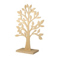 Dekoratívna drevená dekorácia Rayher s vtáčikmi, prírodné drevo, priemer 50 cm, certifikát FSC 1