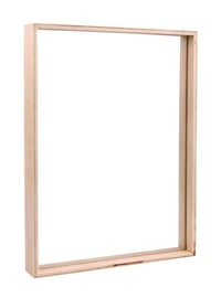 Rayher drevený rám na fotky so stojanom, prírodný, 35x26x4 cm, s dvojitým akrylovým sklom, 3D rám na fotografie, drevo s certifikátom FSC, 62927505 1