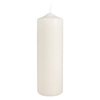 Valcová sviečka Rayher, krémová, výška 25 cm, priemer 8 cm — Sviečka je na boku pretlačená (stav: pozri 2. obrázok) 1