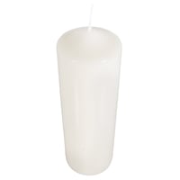 Valcová sviečka Rayher, krémová, výška 25 cm, priemer 8 cm — Sviečka je na boku pretlačená (stav: pozri 2. obrázok) 5