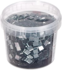 Rayher Tükör Mozaik Csempék 1x1 cm Kézműves Készlet 1900 db - 1 x 1 cm, 2000 count 4
