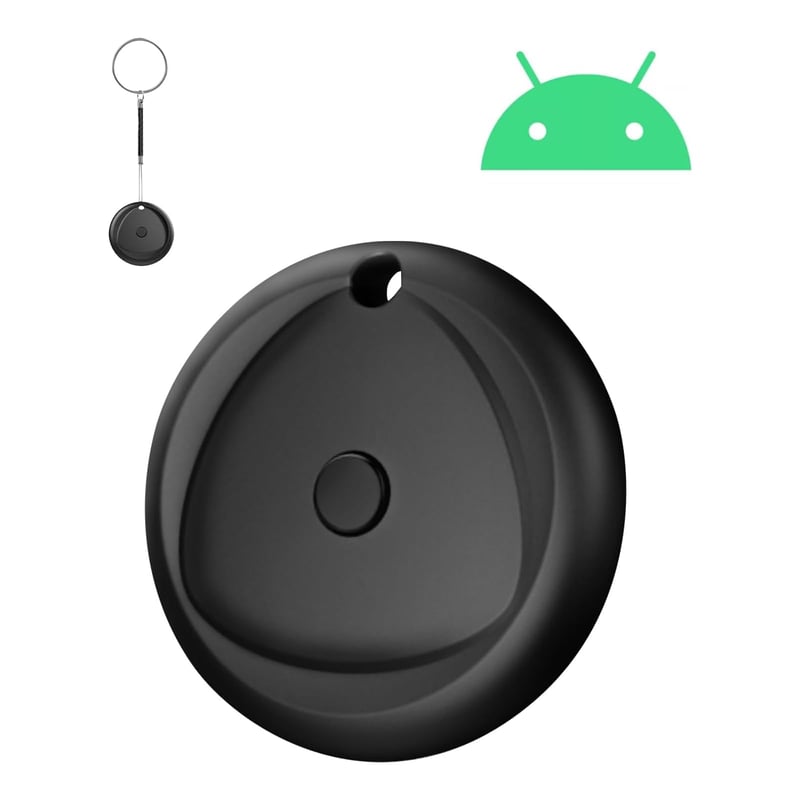 Raykit Android Tracker Tag, inteligentný lokalizačný prívesok kompatibilný s aplikáciou Find Hub, s hlasitosťou 80 dB, vymeniteľnou batériou a odolnosťou voči vode IP67, vhodný na batožinu a ruksaky