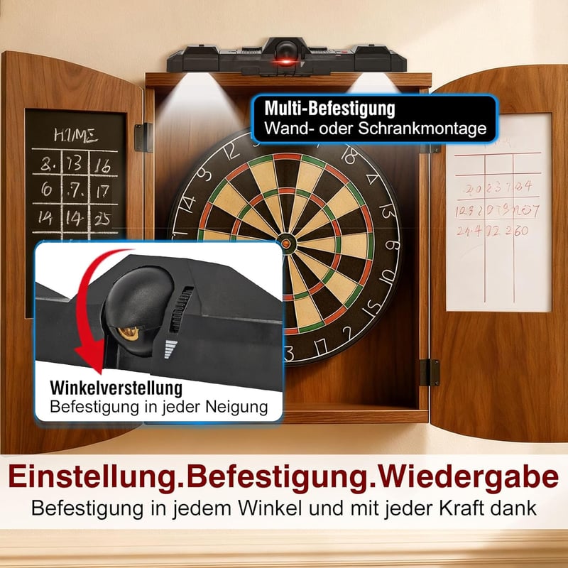 RAYNA GAMES Lézeres Dartvonalas Jelölő Állítható Dobóvonalhoz Elektronikus és Szövetdarthoz