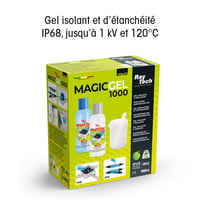 Dvojzložkový izolačný gél Raytech Magic Gel 1000, 1 l, netoxický, bezpečný tesniaci materiál 5