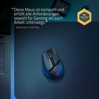 Razer Basilisk V3 X HyperSpeed Ergonomická bezdrôtová herná myš – snímač Focus X 18K, trojitý režim pripojenia, 105-hodinová výdrž batérie, spínače Gen-3 2
