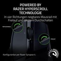 Razer Basilisk V3 X HyperSpeed Ergonomická bezdrôtová herná myš – snímač Focus X 18K, trojitý režim pripojenia, 105-hodinová výdrž batérie, spínače Gen-3 8