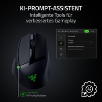 Razer Basilisk V3 X HyperSpeed Ergonomická bezdrôtová herná myš – snímač Focus X 18K, trojitý režim pripojenia, 105-hodinová výdrž batérie, spínače Gen-3 9
