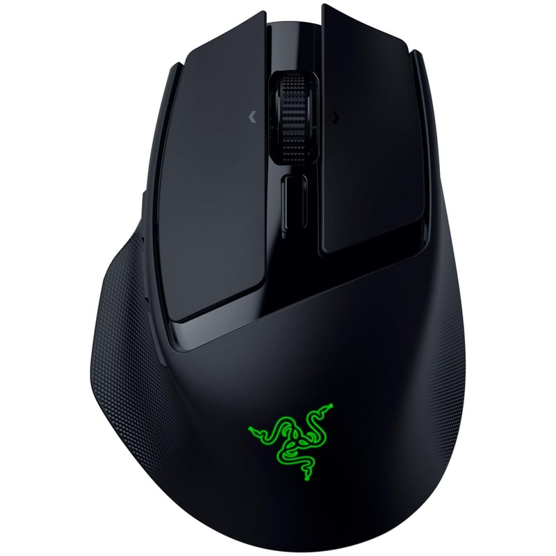 Razer Basilisk V3 X HyperSpeed Ergonomická bezdrôtová herná myš – snímač Focus X 18K, trojitý režim pripojenia, 105-hodinová výdrž batérie, spínače Gen-3