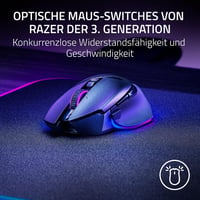 Razer Basilisk V3 Pro 35K vezeték nélküli ergonomikus gaming egér - fekete 10