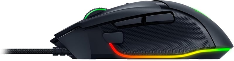 Razer Basilisk V3 Vezetékes Gamer Egér RGB Világítással PC/Mac-hez - black, Basilisk V3