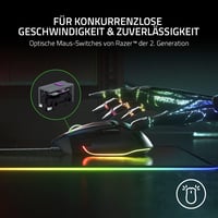 Razer Basilisk V3 Vezetékes Gamer Egér RGB Világítással PC/Mac-hez - black, Basilisk V3 6