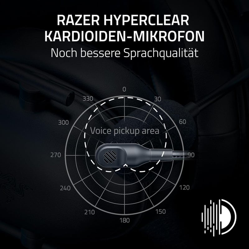 Razer BlackShark V2 X PlayStation Vezetékes Gaming Headset Mikrofon Zajszűréssel - black, BlackShark V2 X | Playstation