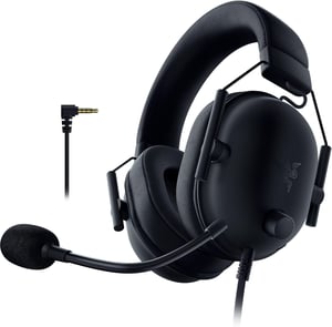 Žičane gaming slušalice Razer BlackShark V2 X za PlayStation - crne