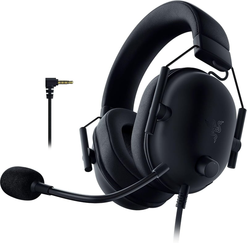 Razer BlackShark V2 X PlayStation Vezetékes Gaming Headset Mikrofon Zajszűréssel - black, BlackShark V2 X | Playstation