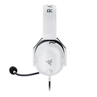 Káblový headset pre e-šport Razer BlackShark V2 X – 50 mm meniče Triforce, priestorový zvuk 7.1, kardioidný mikrofón Hyperclear, pasívne potlačenie hluku, biely 9