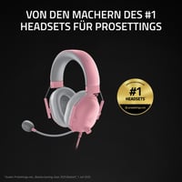 Căști de gaming cu fir Razer BlackShark V2 X - Difuzoare Triforce 50 mm, sunet surround 7.1, microfon cardioid HyperClear, anulare pasivă a zgomotului, Quartz Pink 3