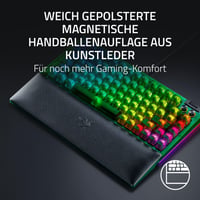 Razer BlackWidow V4 75% Phantom Green Edition vymeniteľná mechanická herná klávesnica s oranžovými taktickými spínačmi, kolieskom na ovládanie médií a americkým rozložením kláves 7