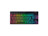 Bezdrôtová herná klávesnica Razer BlackWidow V4 Tenkeyless HyperSpeed Low Profile – oranžové spínače, hot-swap, RGB, HyperSpeed a BT 1