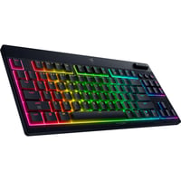 Bezdrôtová herná klávesnica Razer BlackWidow V4 Tenkeyless HyperSpeed Low Profile – oranžové spínače, hot-swap, RGB, HyperSpeed a BT 9