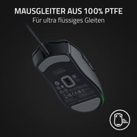 Ľahká káblová herná myš Razer Cobra s osvetlením Chroma RGB, 57 g, optické spínače 3. generácie, spodné podsvietenie, čierna 9