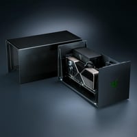 Externý grafický desktop Razer Core X V2 pre notebooky s rozhraním Thunderbolt – Thunderbolt 3 – 3,5-slotové PCIe – vetraná oceľová skriňa – čierna 10