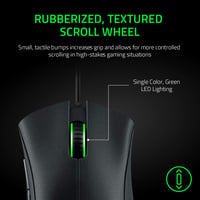 Razer DeathAdder Essential 2021 Vezetékes Gamer Egér 6400 DPI Optikai Szenzor - black, DeathAdder Essential (2021) 5