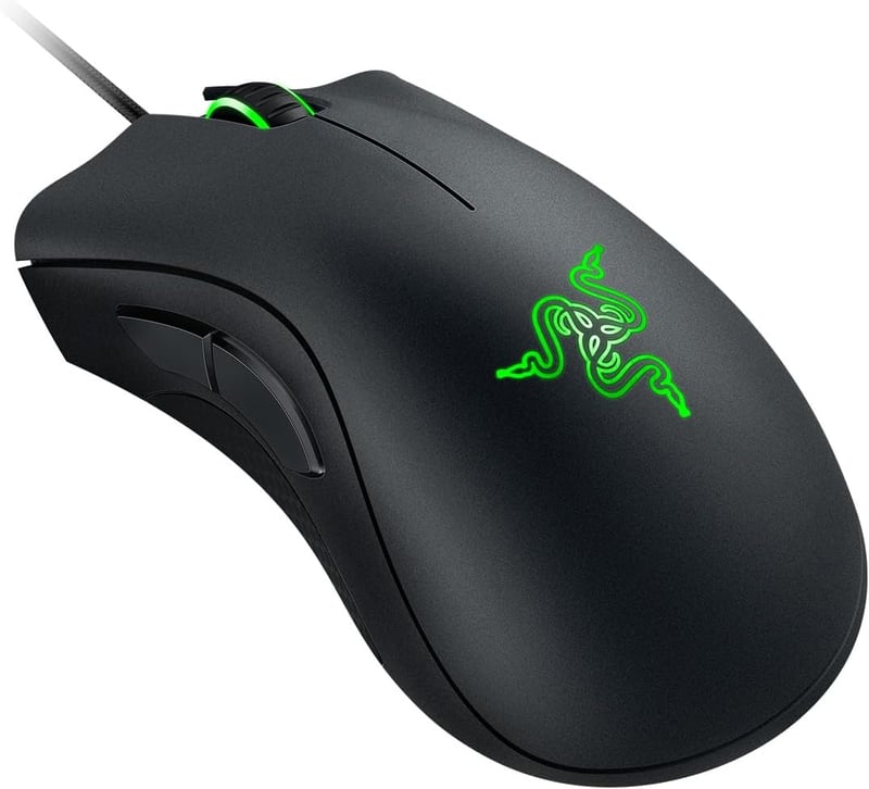 Razer DeathAdder Essential 2021 Vezetékes Gamer Egér 6400 DPI Optikai Szenzor - black, DeathAdder Essential (2021)